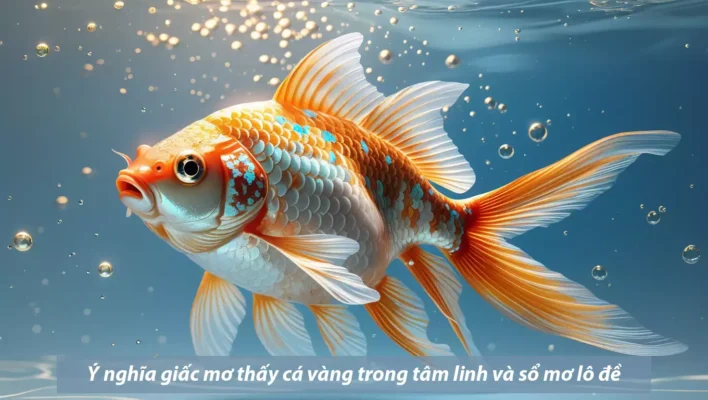 ý nghĩa giấc mơ thấy cá vàng trong tâm linh và sổ mơ lô đề.